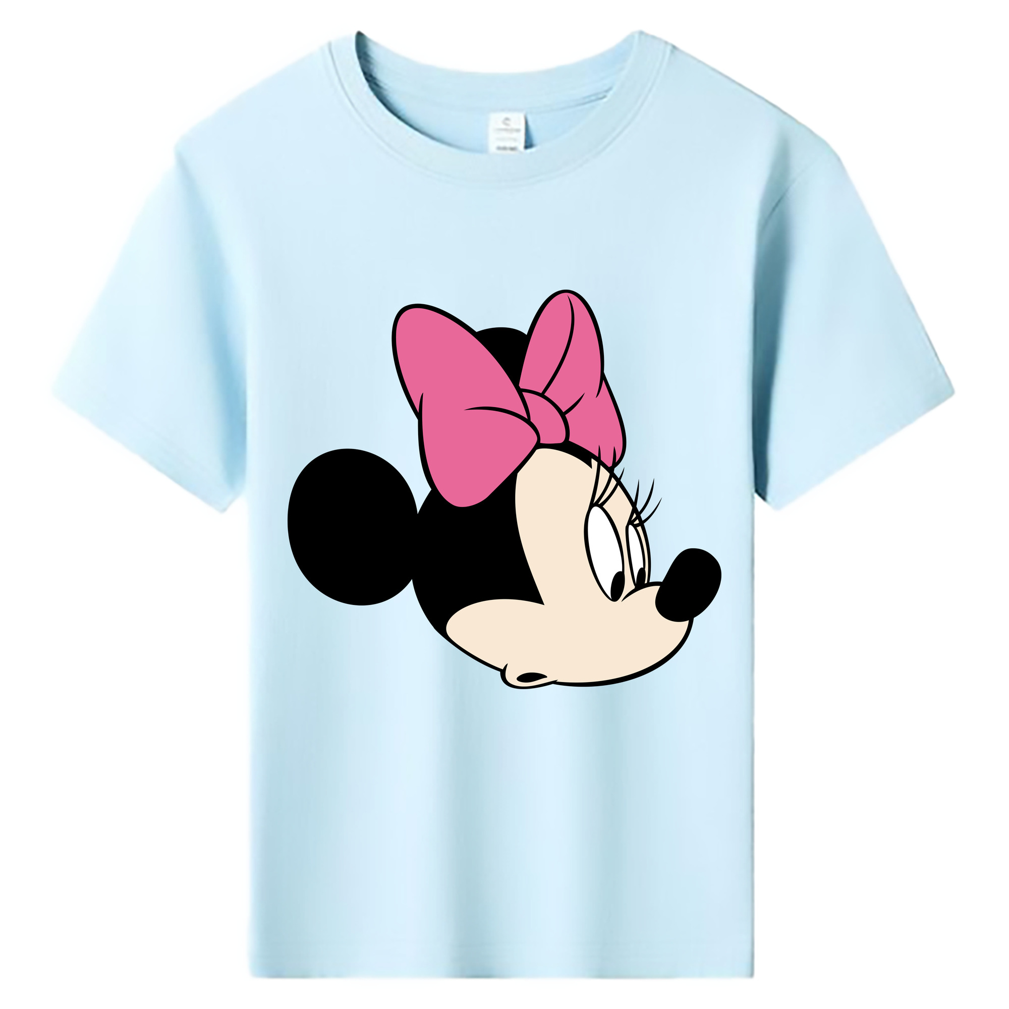 ミッキーマウス Mickey Mouse 綿100％キッズTシャツ（フロントプリント）